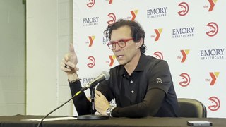 WATCH: Everything From Quin Snyder After Hawks Win Over the Rockets