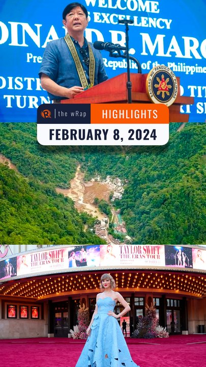 Rappler's highlights: Marcos & Mindanao independence, Davao de Oro landslide, Taylor Swift | The wRap | February 8, 2024