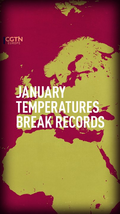 January temperatures break records