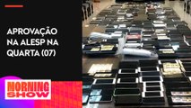 PL que destina celulares apreendidos para população de rua avança