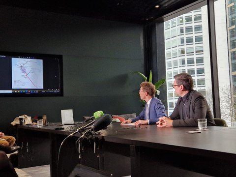 Highlights: West Midlands mayor Andy Street and Greater Manchester mayor Andy Burnham discuss HS2 Alternative