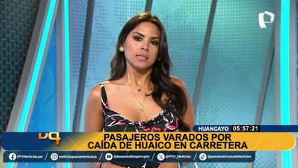 Desastre en Yauyos: derrumbe de cerro deja decenas de familias damnificadas