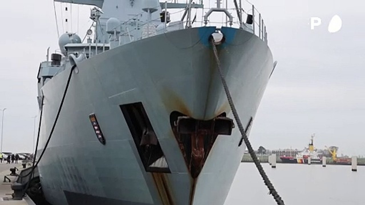 Die Fregatte 'Hessen' - der 'Goldstandard' der Marine