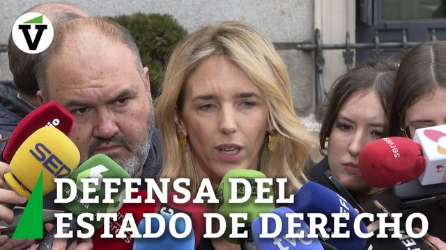 El PP dice que hay más instituciones que se están movilizando en defensa del Estado de Derecho