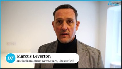 first look at new flats at 87 New Square Chesterfield