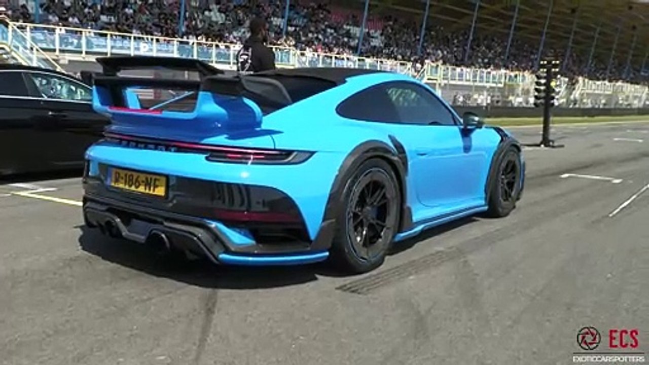 Sportscars Drag Racing - 1300HP GAD C63 S, 700HP RS3, 750HP M5 F90, Techart GT Street R, Milltek RS6