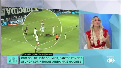 Denílson elogia partida do Santos contra o Corinthians: "Time muito disciplinado"