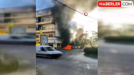 Lübnan'da dron saldırısı! Hayatını kaybedenler arasında Hizbullah komutanı da var