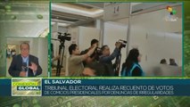El Salvador: Tribunal Supremo Electoral continúa con el recuento de votos