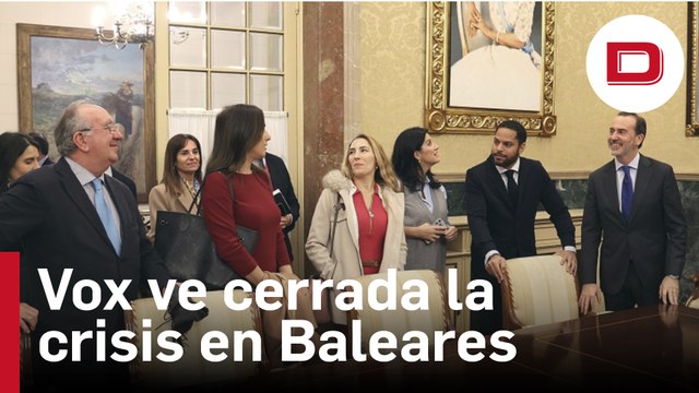 La dirección nacional de Vox da por cerrada la crisis en Baleares tras reunirse con los cinco diputados díscolos