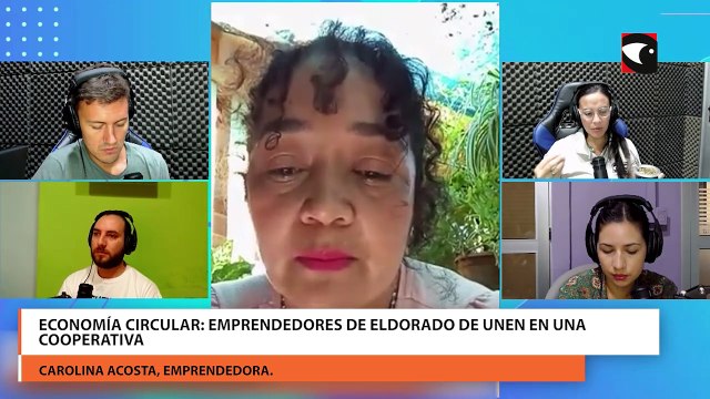 Economía circular Emprendedores de Eldorado de unen en una cooperativa