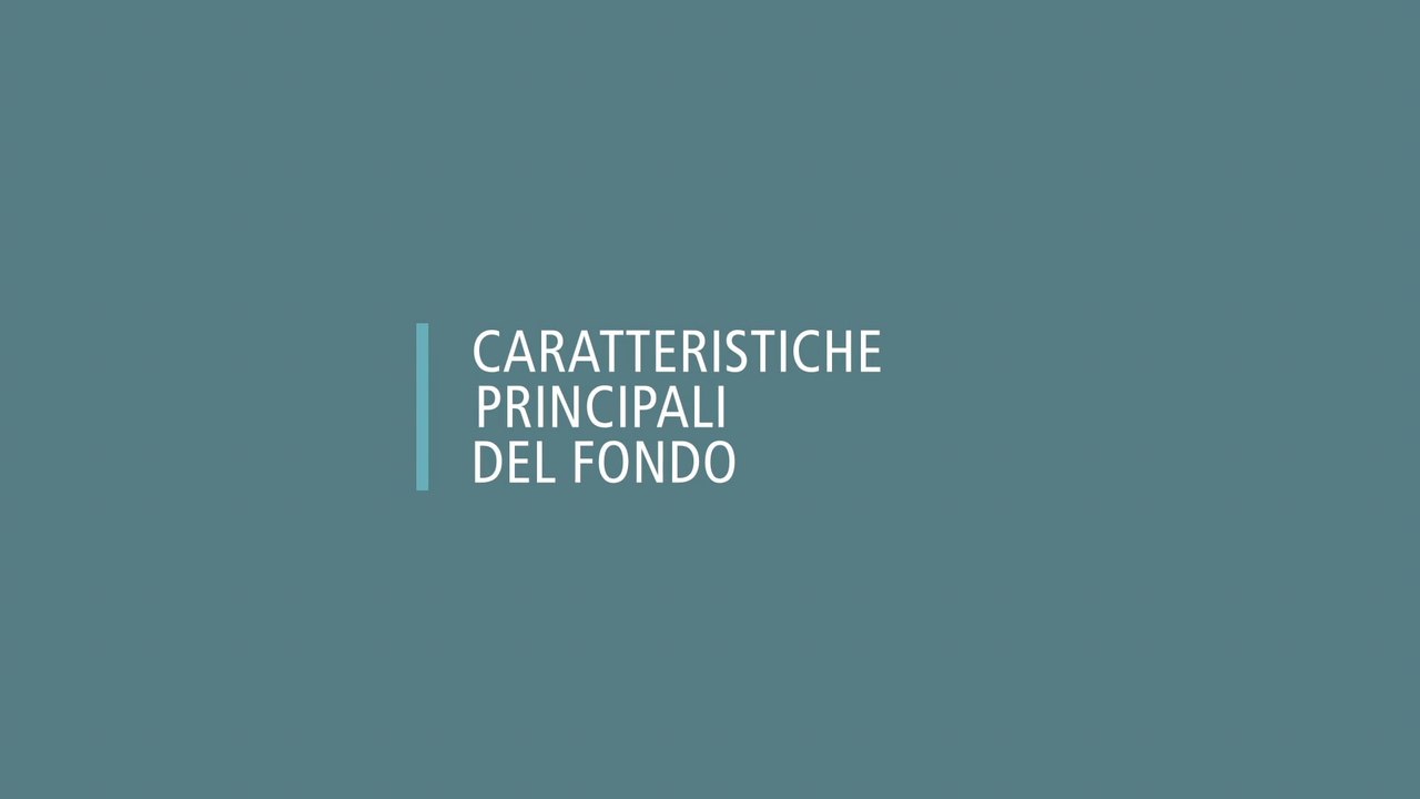 Caratteristiche principali del fondo