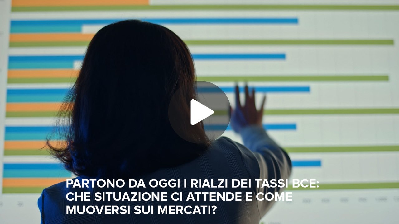 Fineconomy - 39 - Partono da oggi i rialzi dei tassi BCE: che situazione ci attende e come muoversi sui mercati? - FHD