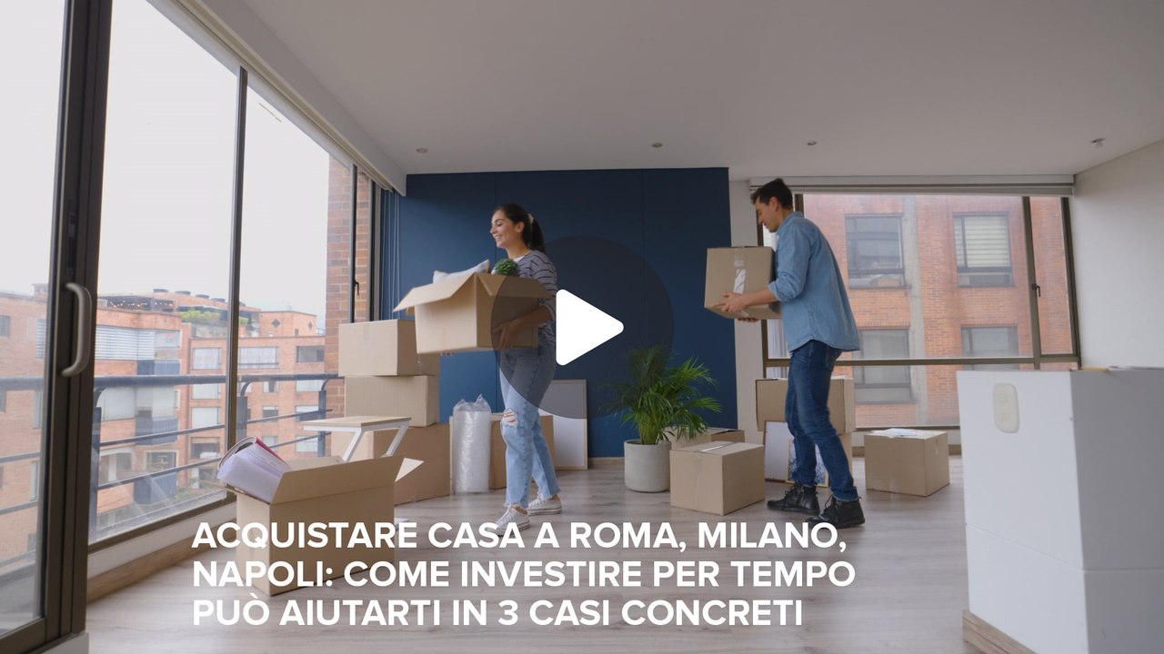 Fineconomy - 50 - "Acquistare casa a Roma, Milano, Napoli: come investire per tempo può aiutarti in 3 casi concreti" - FHD