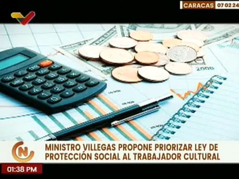 Min. Villegas indicó que se debe priorizar la reforma de la Ley de Protección al Trabajador Cultural