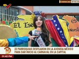 22 parroquias organizadas de Caracas se preparan para la celebración del Carnaval 2024