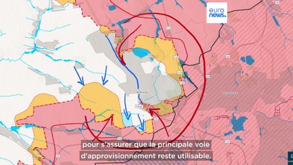 La guerre en Ukraine, carte à l'appui, jeudi 8 février 2024