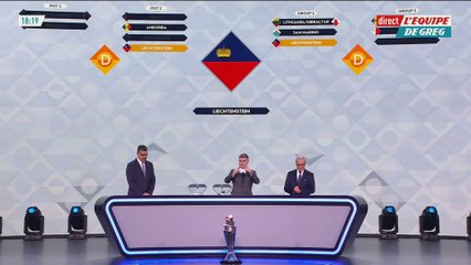 Le tirage de la Ligue D - Foot - L. nations