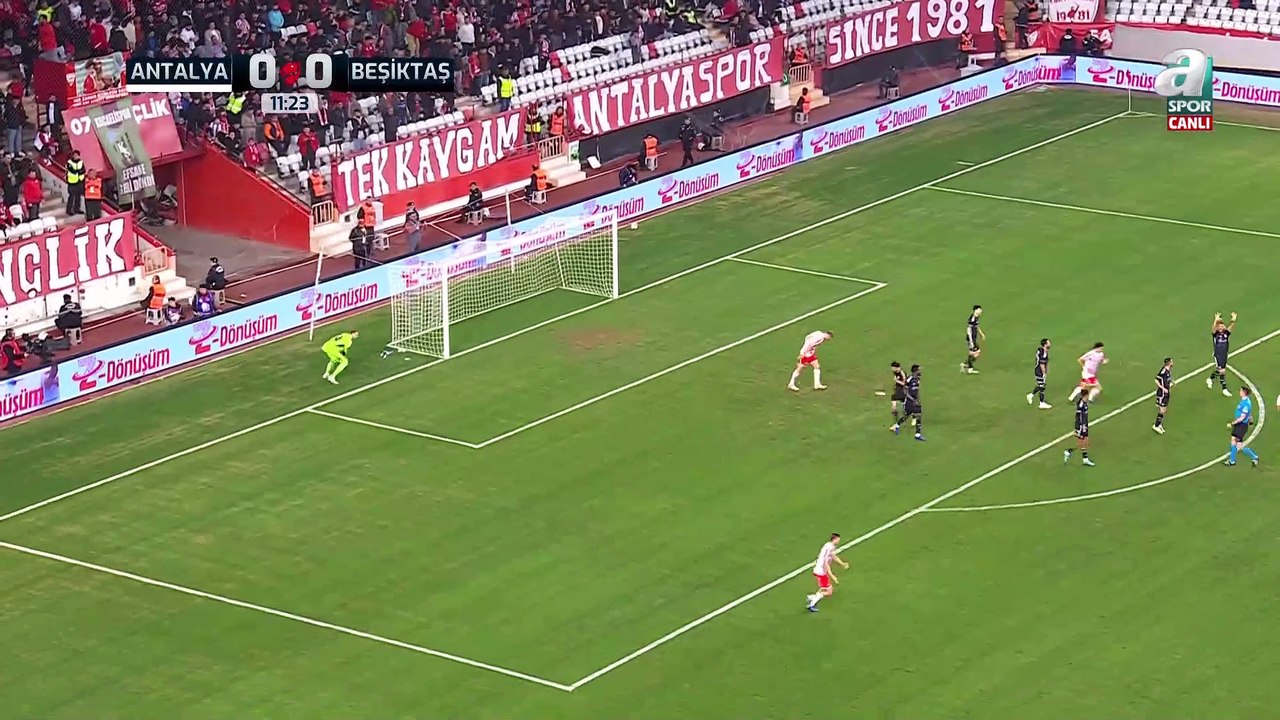 Antalyaspor - Beşiktaş (1.devre)