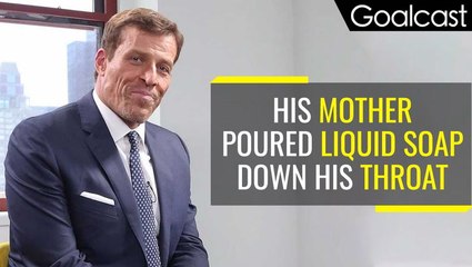 Tony Robbins The gentle giant with a bad, bad mom