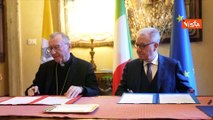 Italia-Vaticano, firmata dichiarazione intenti su ospedale Bambino Ges?, nuova sede in ex Forlanini