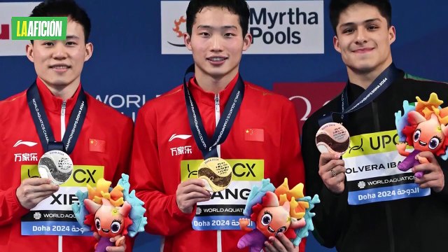 Osmar Olvera cierra su participación en el Campeonato Mundial de Natación con triunfo