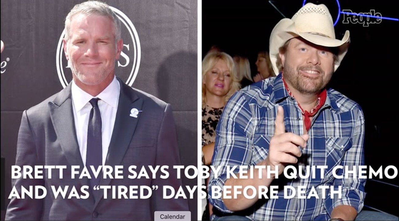 Brett Favre Says Toby Keith Told Him He Quit Chemo and Was ‘Tired’ Days Before His Death at 62
