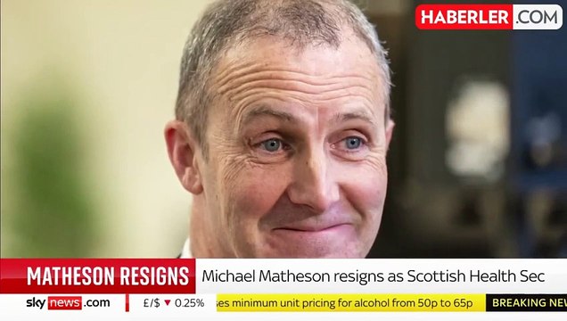 İskoçya Sağlık Bakanı Michael Matheson, 11 bin sterlinlik internet faturası nedeniyle istifa etti