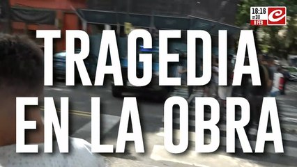 Derrumbe en una obra en construcción: ¿Cuánto les queda de aire?