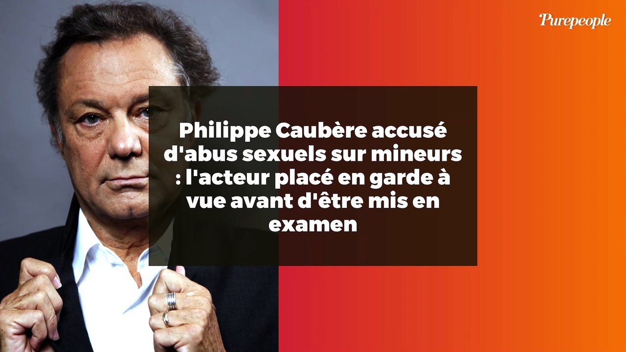 Philippe Caubère accusé d'abus sexuels sur mineurs : l'acteur placé en garde à vue avant d'être mis en examen
