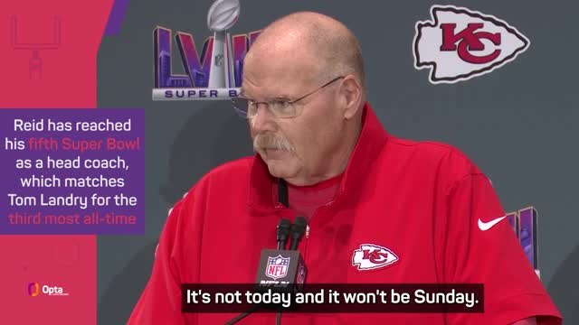 Reid squashes retirement claims with Chiefs on cusp of history