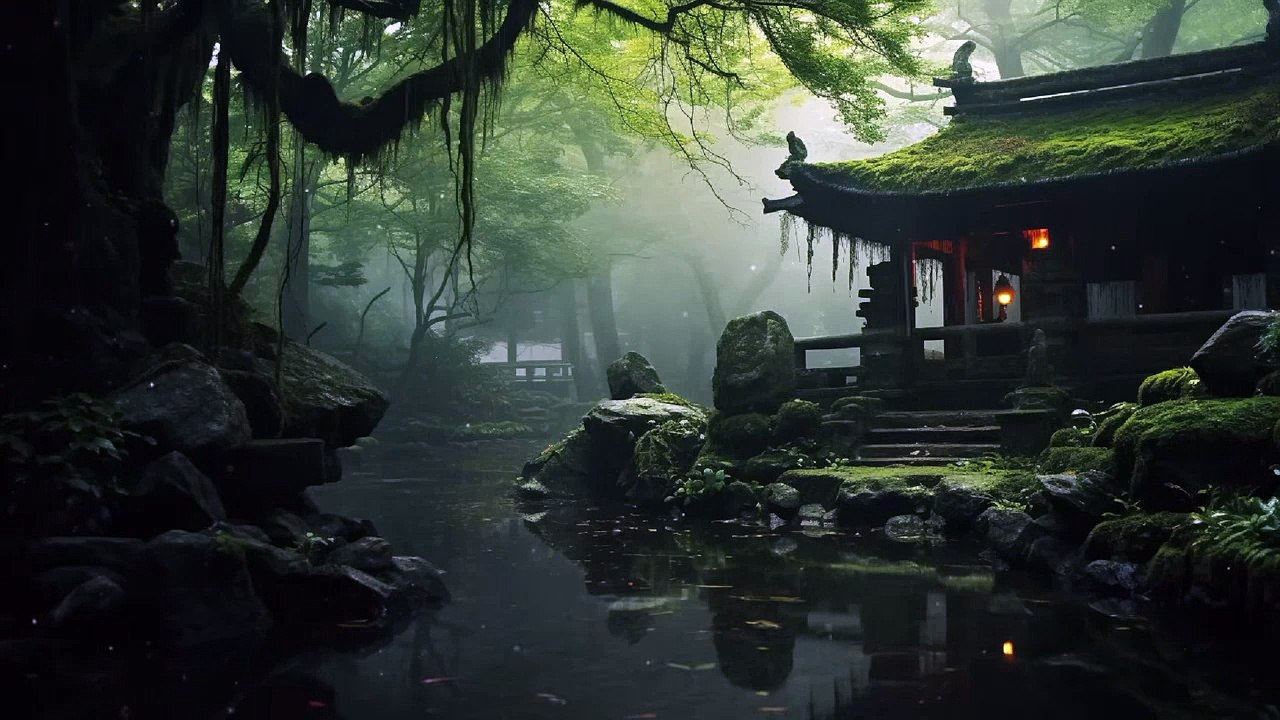 Secret Temple - Healing Ambient Meditation - Calm Relaxation Ambient Music