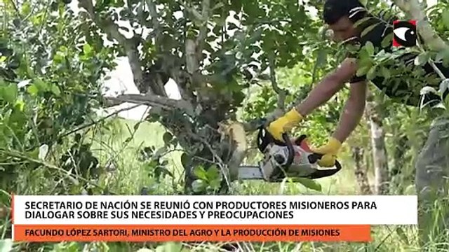 El Gobierno de Misiones acompaña a productores en sus reclamos a Nación