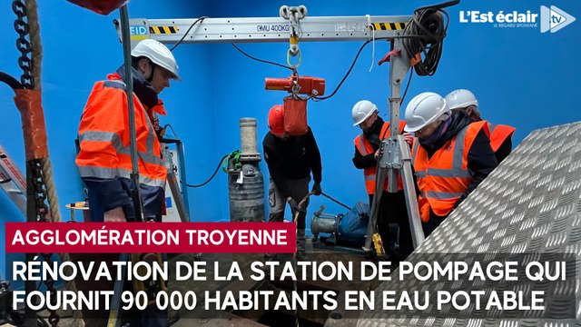 Rénovation de la station de pompage de l’eau pour Troyes et l’agglomération