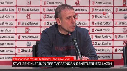 Abdullah Avcı'dan TFF'ye: Süper Kupa Finali sonrası hastalandılar diye düşünüyorum