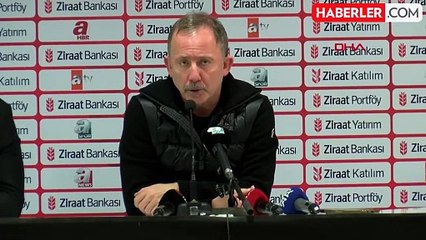 Sergen Yalçın: Biz 2 kupaya oynayacak kadro yapısına sahip değiliz