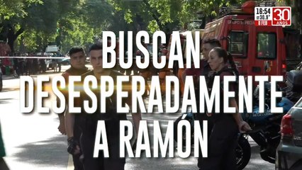 Derrumbe en una obra en Caballito: buscan desesperadamente a Ramón