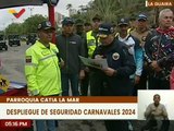 Inicia despliegue de seguridad en el edo. La Guaira para el Plan Carnavales Seguros 2024