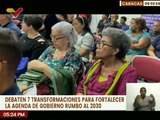 Vpdte. Sectorial Ricardo Menéndez lidera Debate sobre las 7 Transformaciones Rumbo al 2030