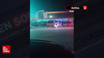 Bursa’da yolu kesip çiftetelli oynadılar