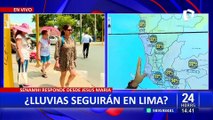 Senamhi alerta presencia de lluvias en Lima y posible activación de quebradas