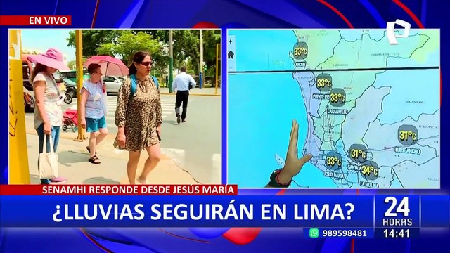 Senamhi alerta presencia de lluvias en Lima y posible activación de quebradas