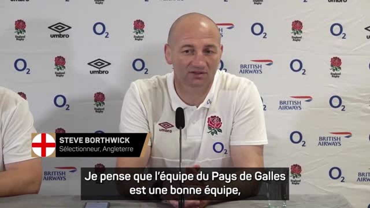 Angleterre - Borthwick : “C'est un match passionnant que nous attendons avec impatience”