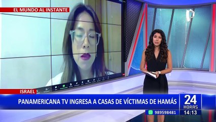 ¡Exclusivo! Panamericana Televisión ingresa a las casas atacadas por Hamas