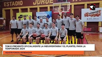Tokio presentó oficialmente la indumentaria y el plantel para la temporada 2024
