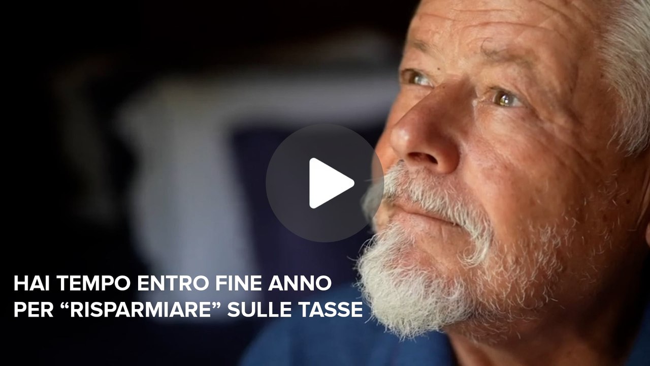 Fineconomy - Hai tempo entro fine anno per “risparmiare” sulle tasse - FHD