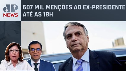 Quaest: Bolsonaro foi criticado em 58% das postagens após operação da PF