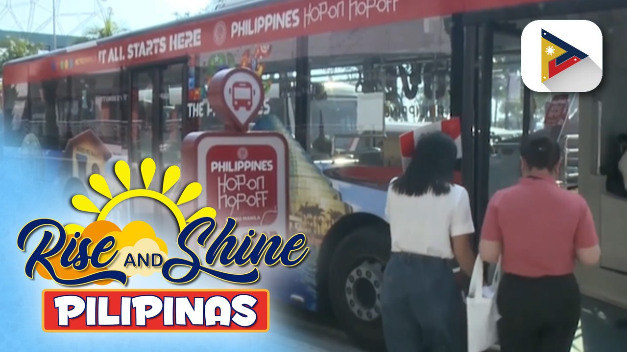 Ikatlong "Hop-on, hop-off" Bus Tour ng DOT sa NCR, umarangkada