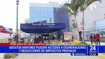 Adultos mayores pueden acceder a la exoneración de impuestos prediales: ¿Cuáles son los requisitos?