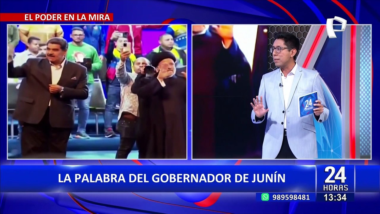 Otárola sobre invitación de gobernador de Junín a Maduro: “Sus declaraciones fueron malinterpretadas”